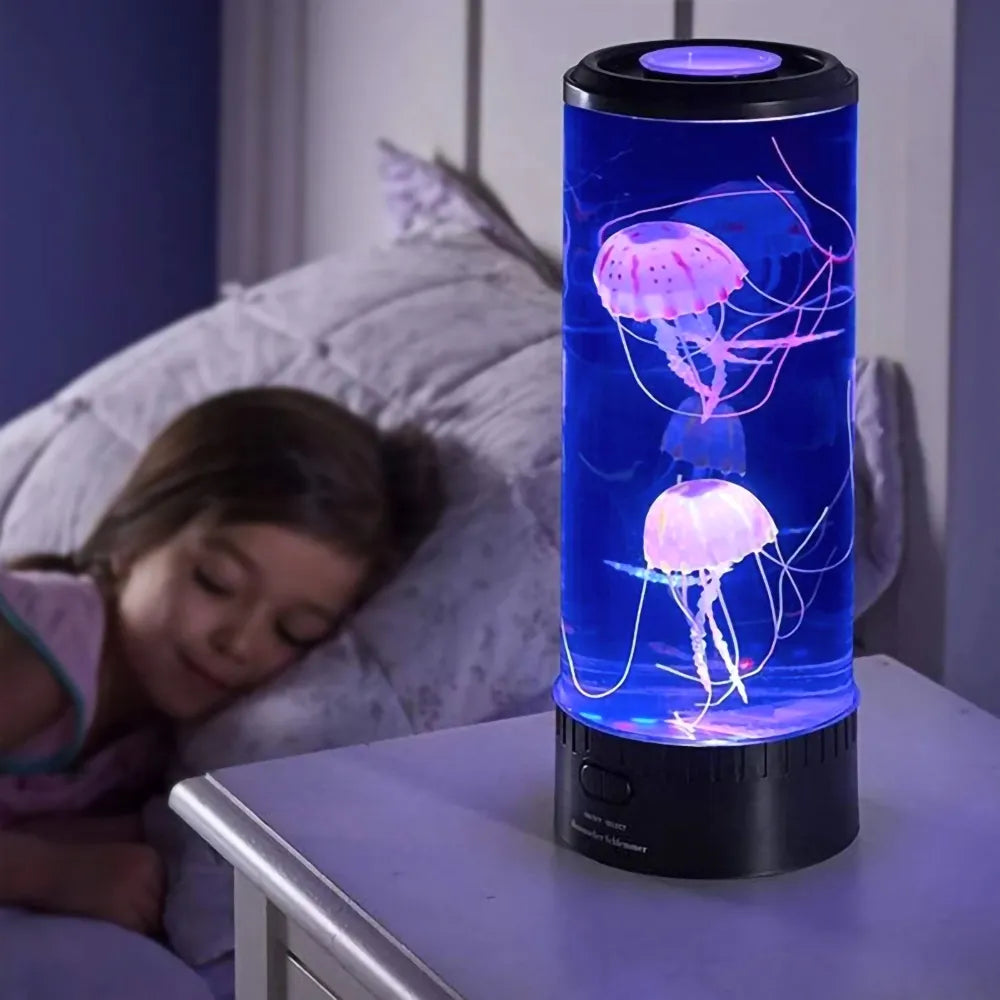 USB/Battery Powered Color Changing Jellyfish Lamp