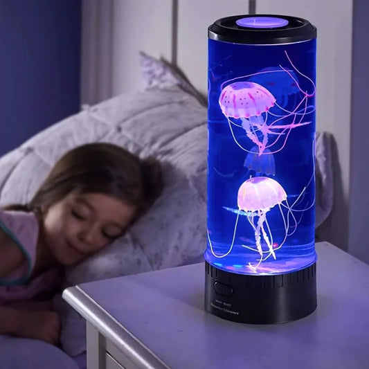 USB/Battery Powered Color Changing Jellyfish Lamp