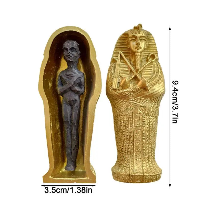 Ancient Egyptian Coffin Figurine