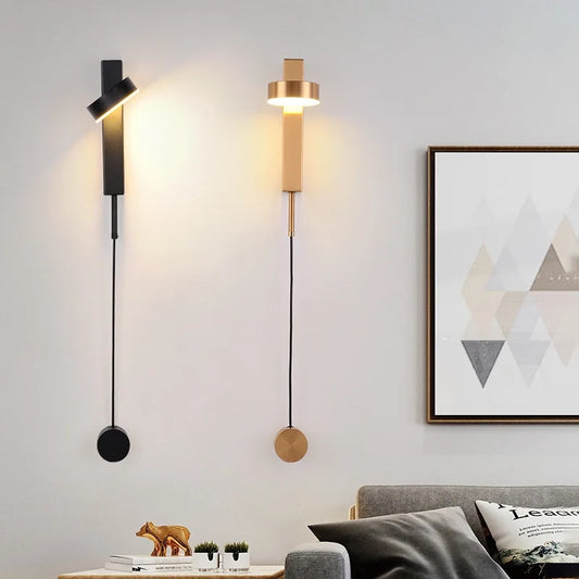 Modern and Minimalistic Rotating Aesthetic Wall Sconce