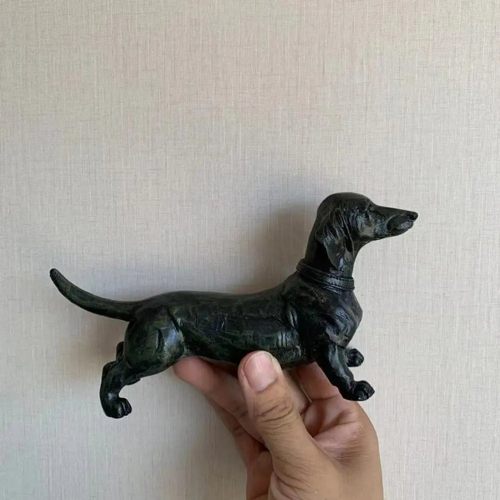 Black Dachshund/Sausage Dog Figurine