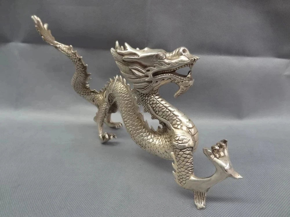 Silver Colored Zodiac Dragon