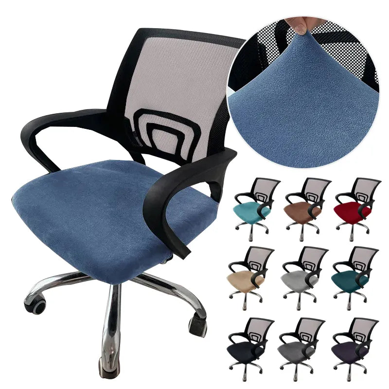 1 PC Velvet Office Chair Cover