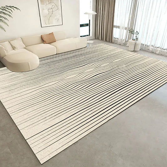 Plaid Comfortable Bedroom Carpet