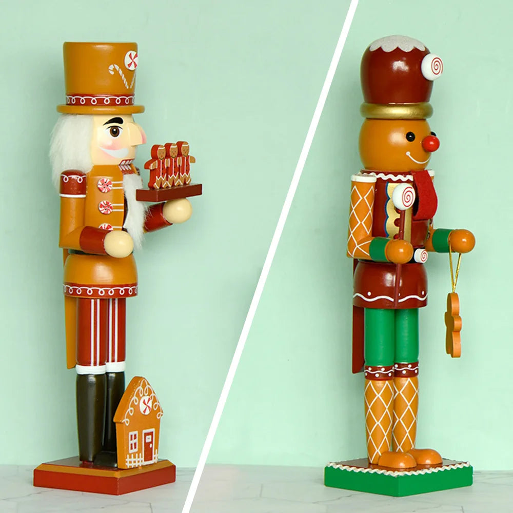 35cm Wooden Nutcracker Soldier