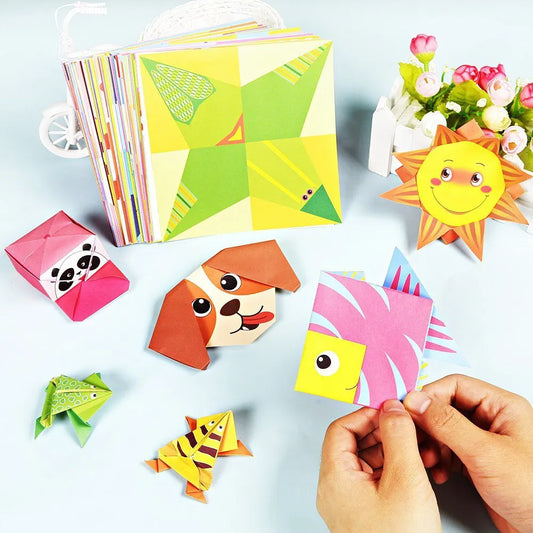 Montessori Toys DIY Kids Craft Toy – a 3D Cartoon Animal Origami set