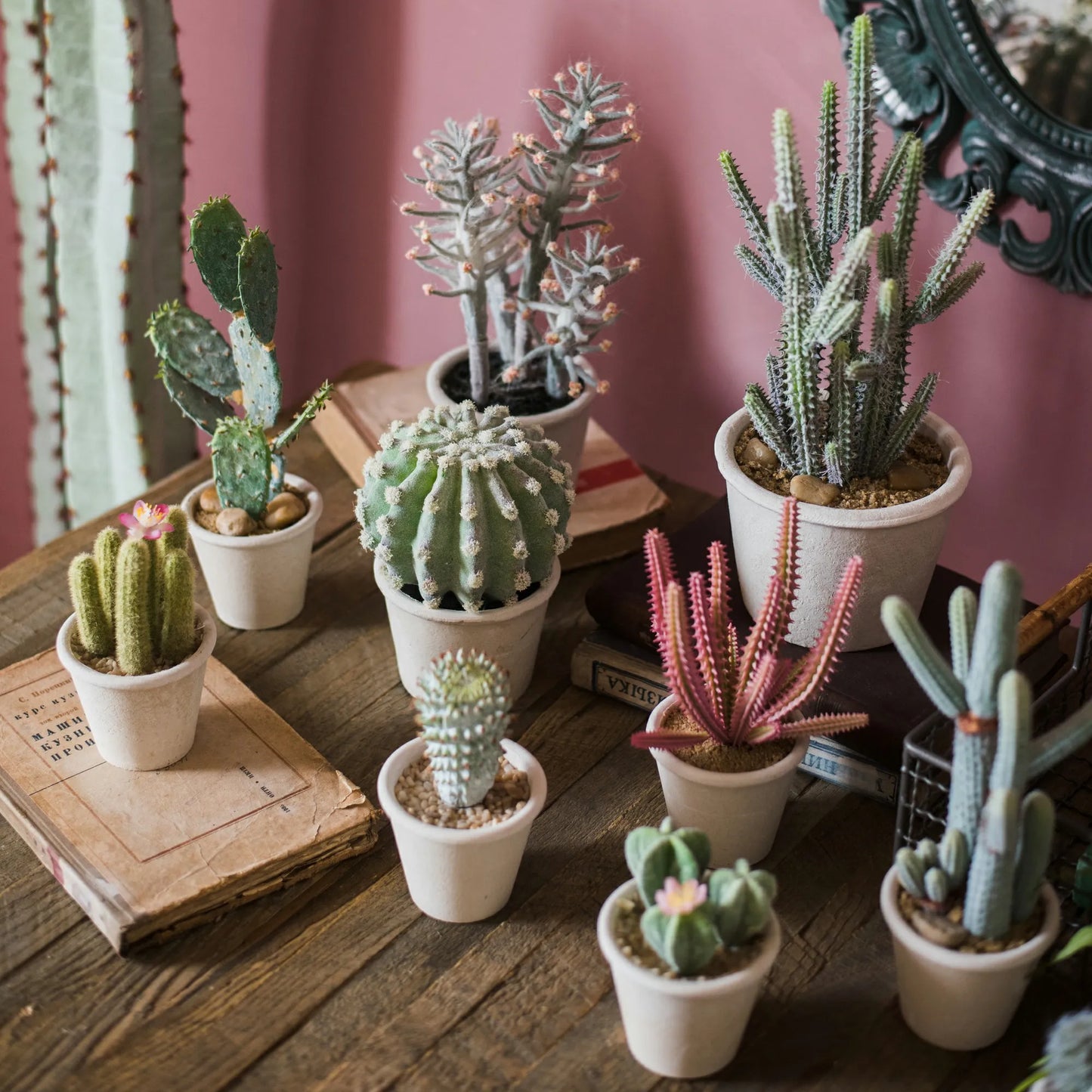 Artificial Cactus Fake Plants with Pot – HighEmporium.com