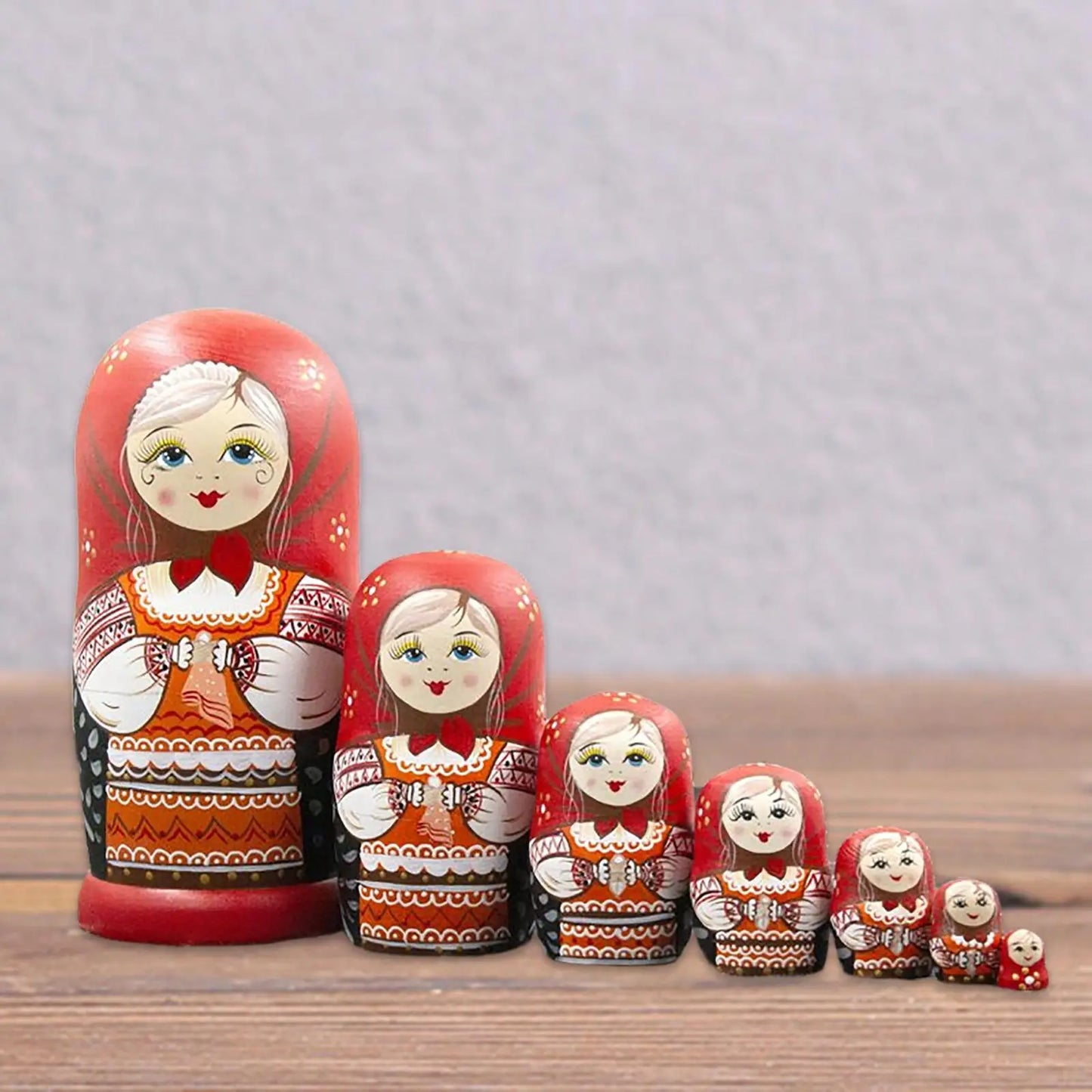 Nesting Matryoshka Babushka Doll