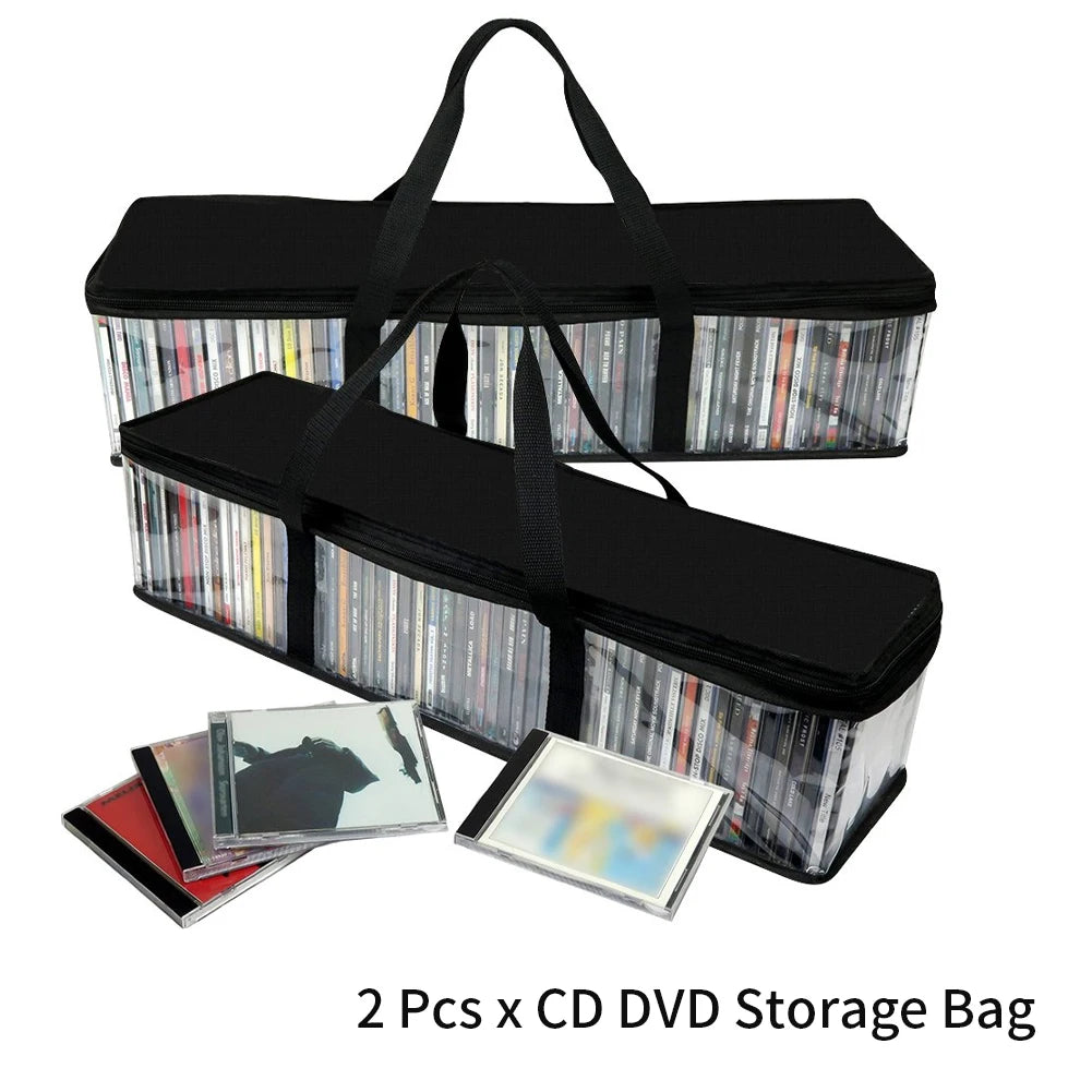 2 PCS DVD Storage Bag