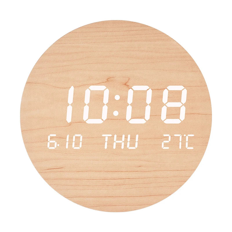 Nordic Style LED Digital Wall Clock