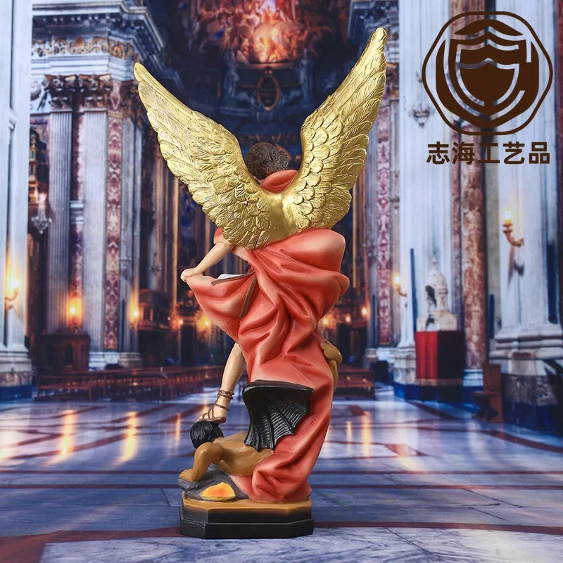 Resin Saint Michael Statue