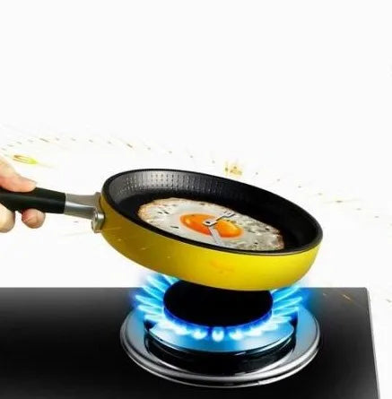 Creative Frying Pan Kitchen Clock