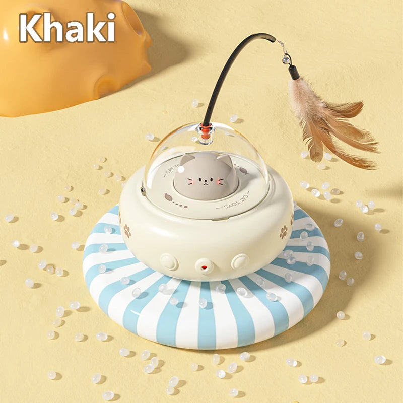 Smart Teaser UFO Cat Toy