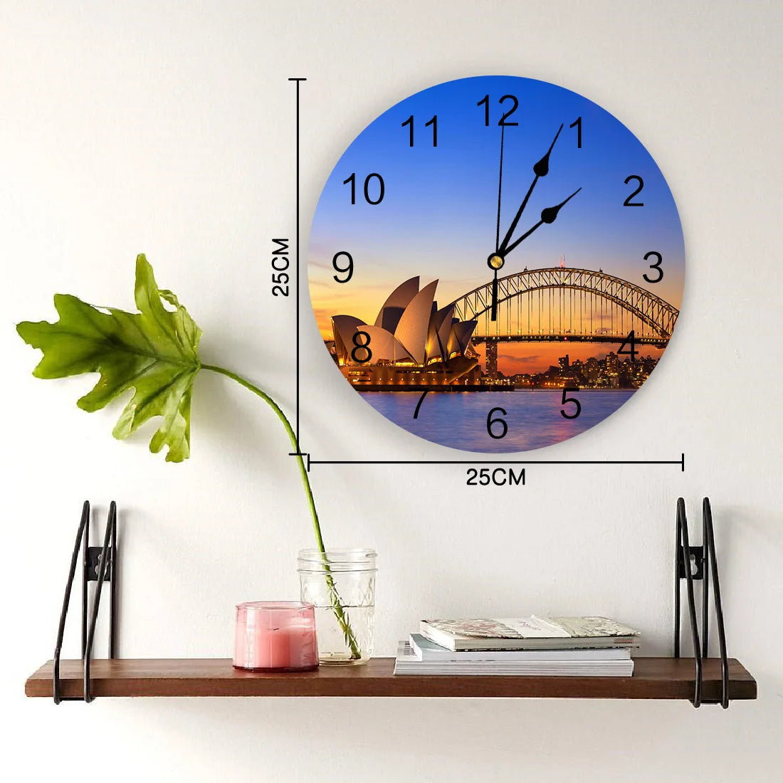 Australian Style Modern Design Clock