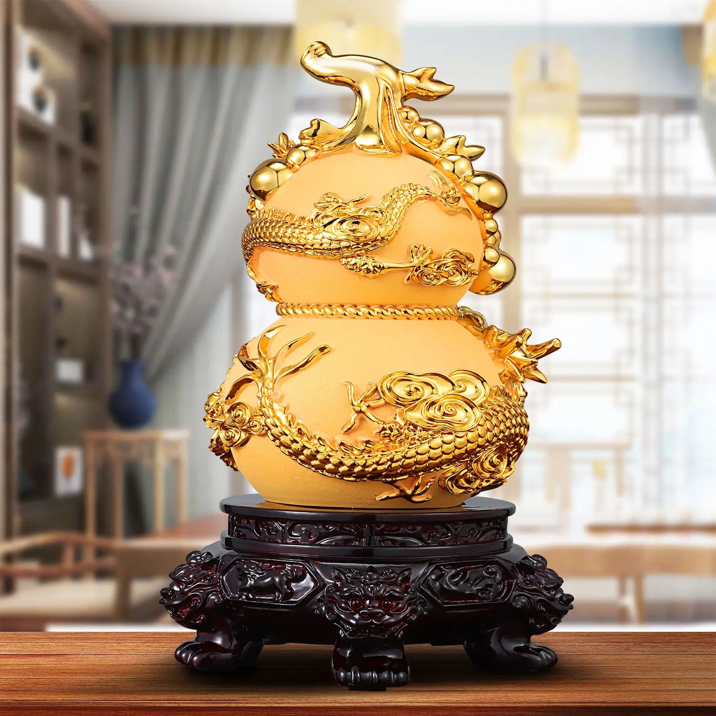 Wealth Dragon Sculpture