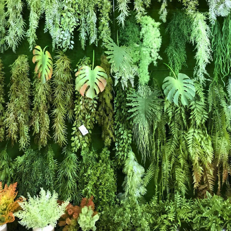 Tactile Fern Wall Hanging Artificial Plants