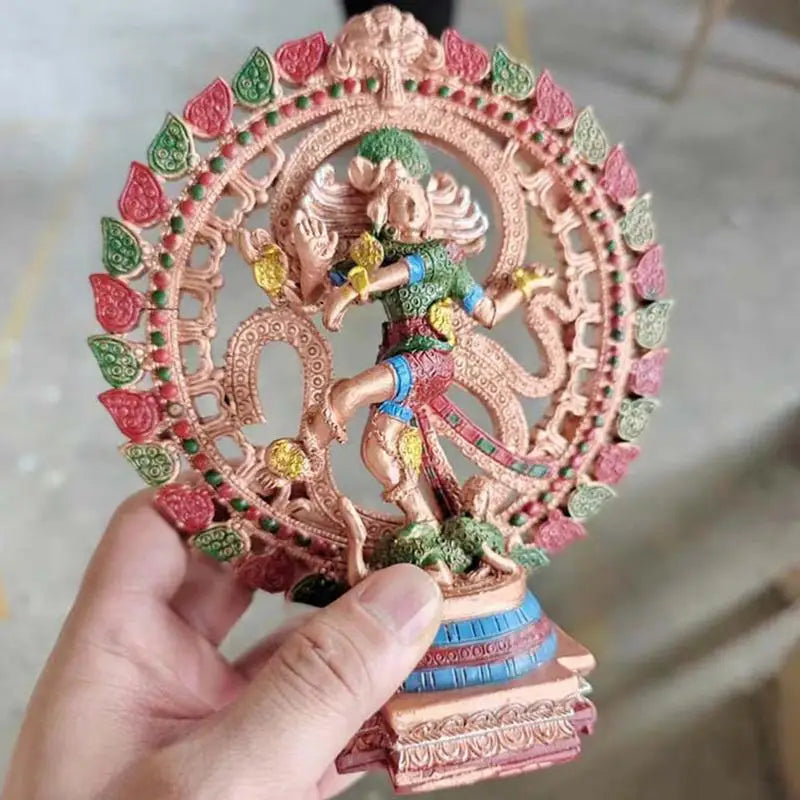 Golden Shiva Plastic Statue