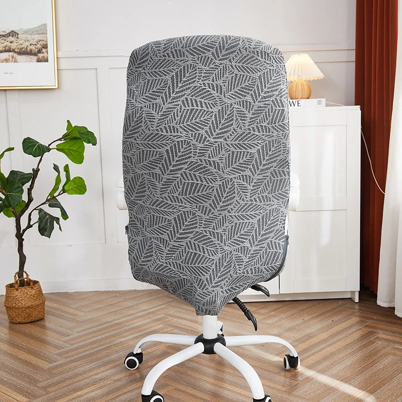 Jacquard Office Chair Cover