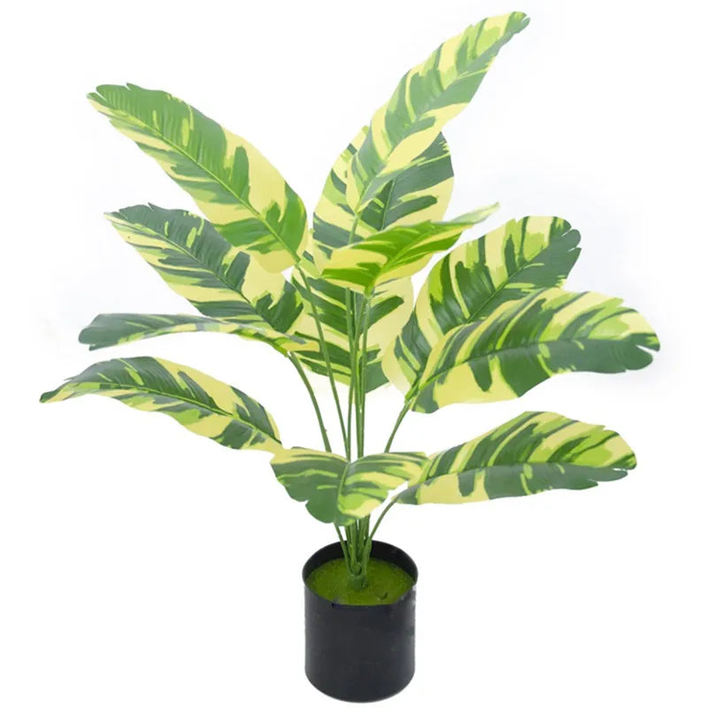 Artificial Banana Leaf Plant