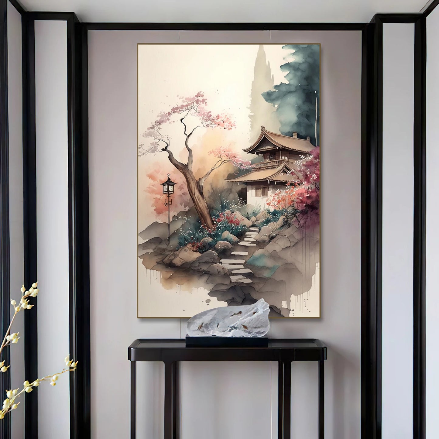 Japanese Style Landscape Wall Art