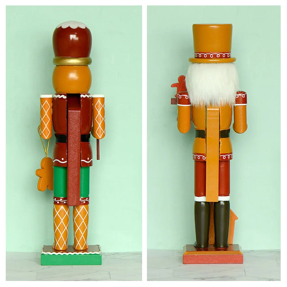 35cm Wooden Nutcracker Soldier