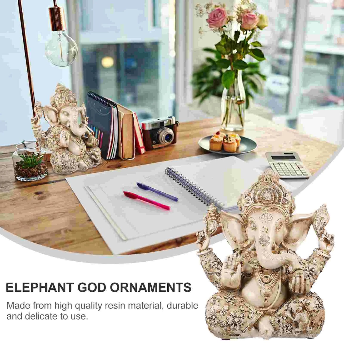 Resin Lord Ganesha Statue for Wealth