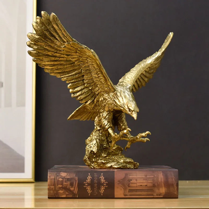 American Golden Eagle Statue