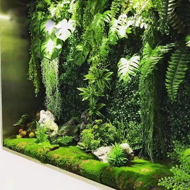 Tactile Fern Wall Hanging Artificial Plants