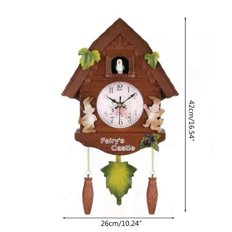 European Quartz Cuckoo Wall Clock