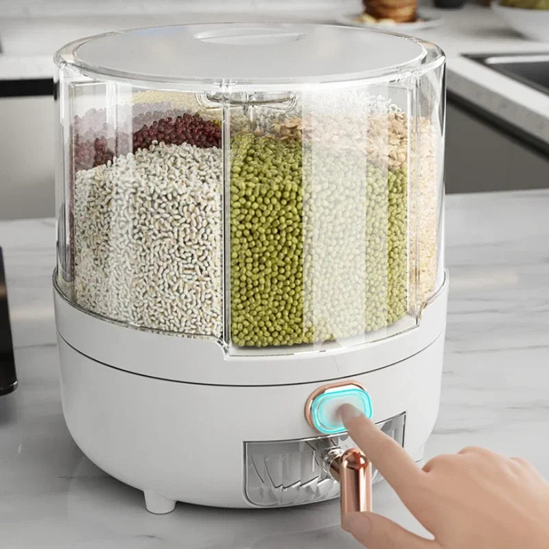 360° Large Rice and Grain Dispenser