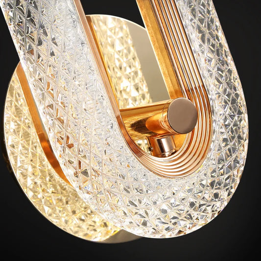 Luxury Crystal LED Wall Lamp for Home Decoration