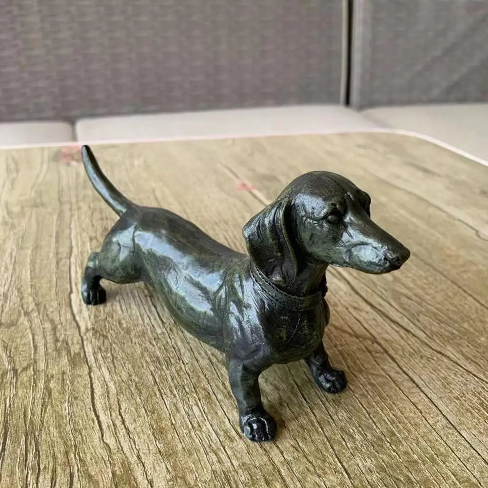 Black Dachshund/Sausage Dog Figurine