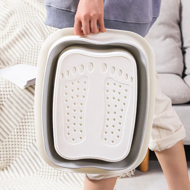 Foldable Footbath Massage Bucket