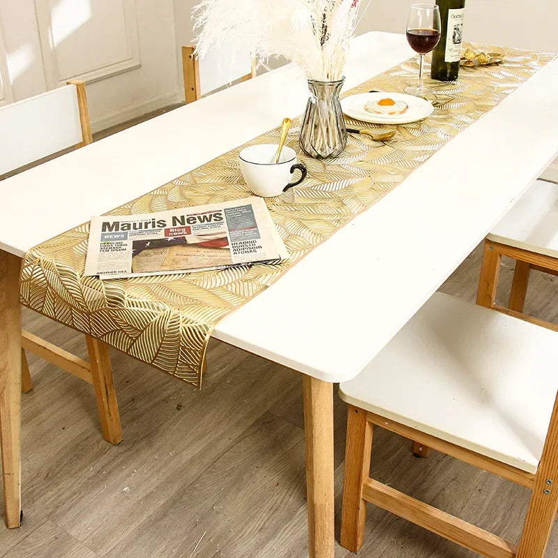 Bronze PVC Table Runner