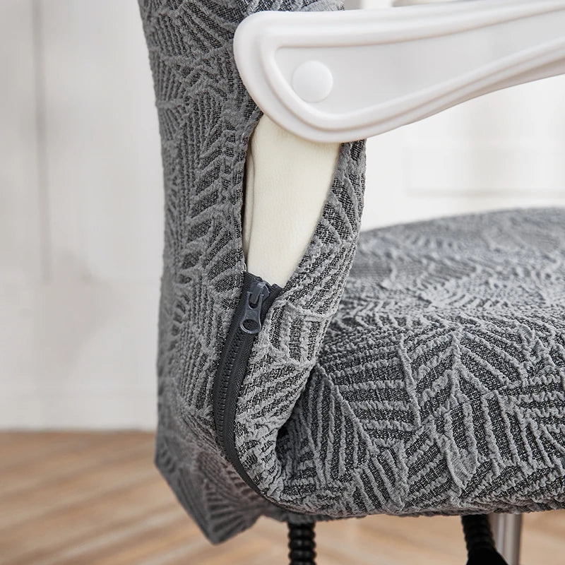 Jacquard Office Chair Cover