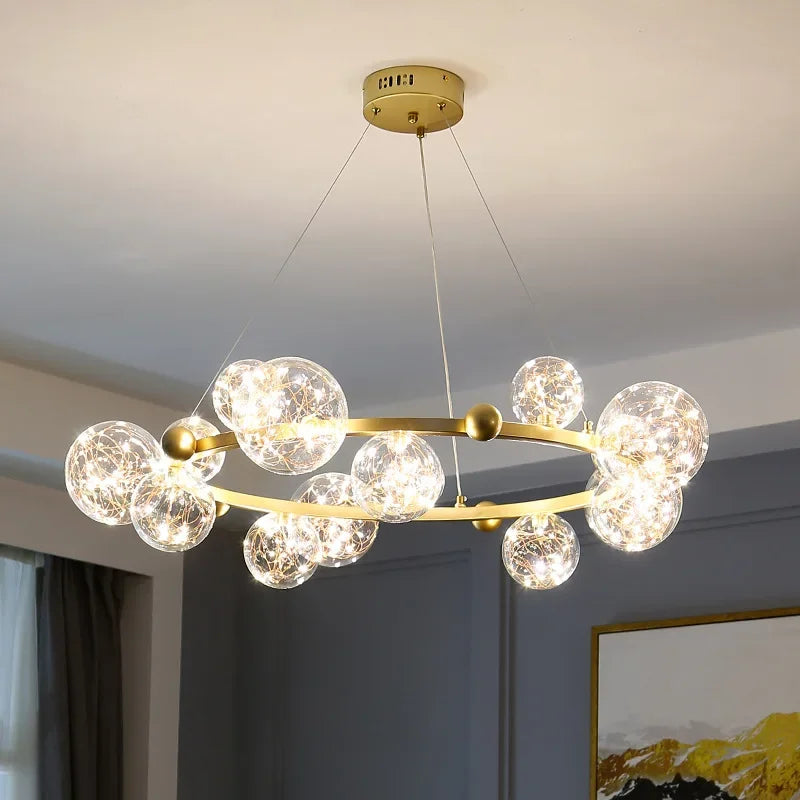 Stunning Nordic Bubble Chandelier