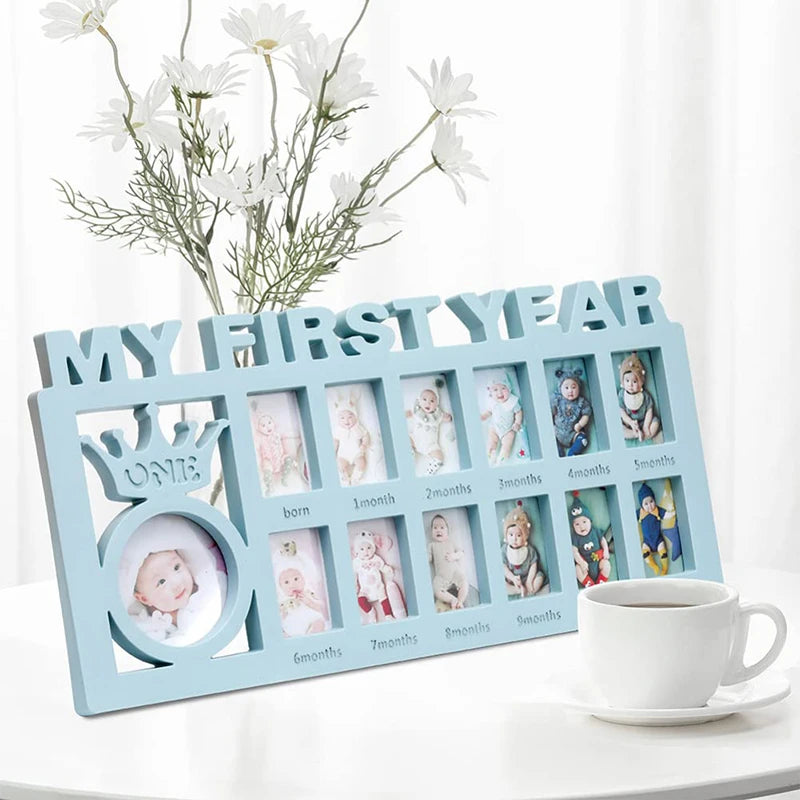 My First Year Baby Keepsake Frame