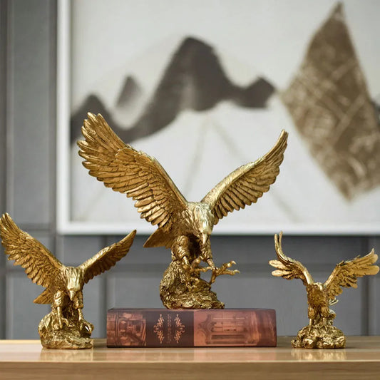American Golden Eagle Statue