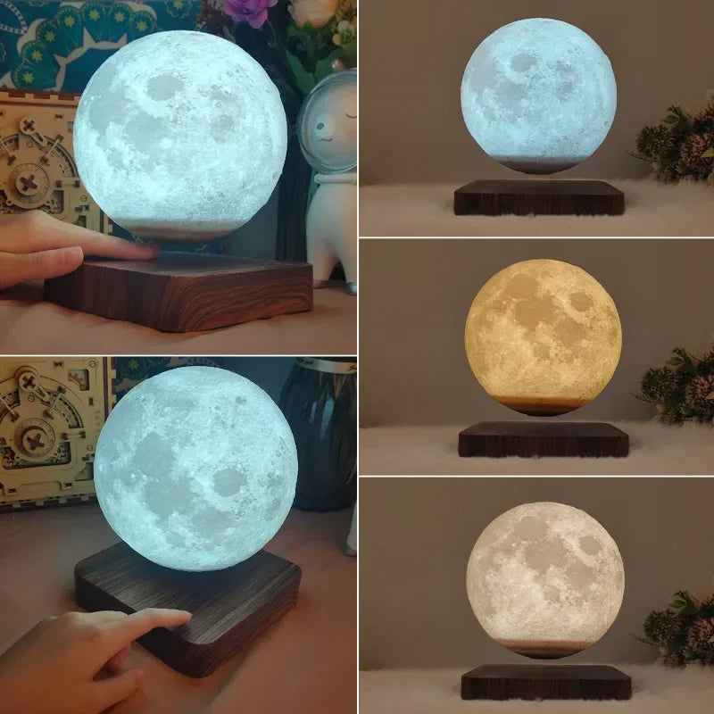 3D Magnetic Levitation Planet Lamps