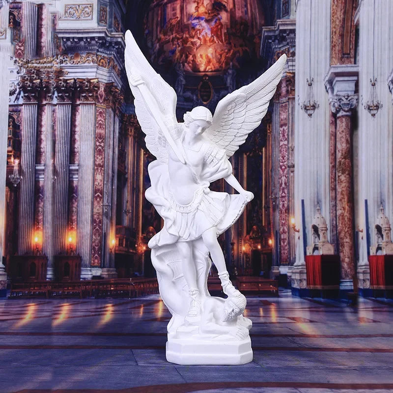 Resin Saint Michael Statue