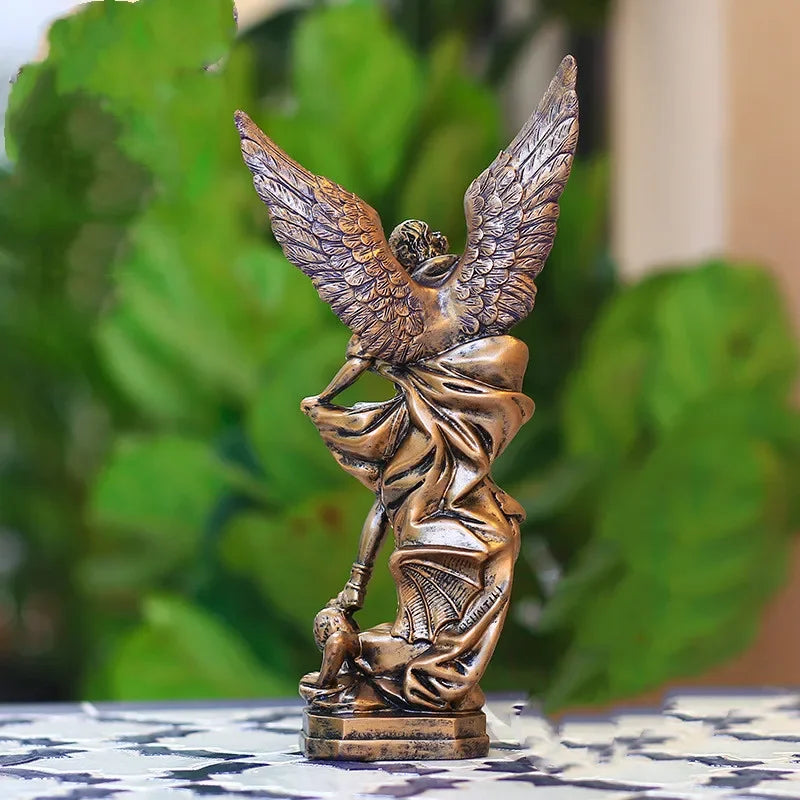 Resin Saint Michael Statue