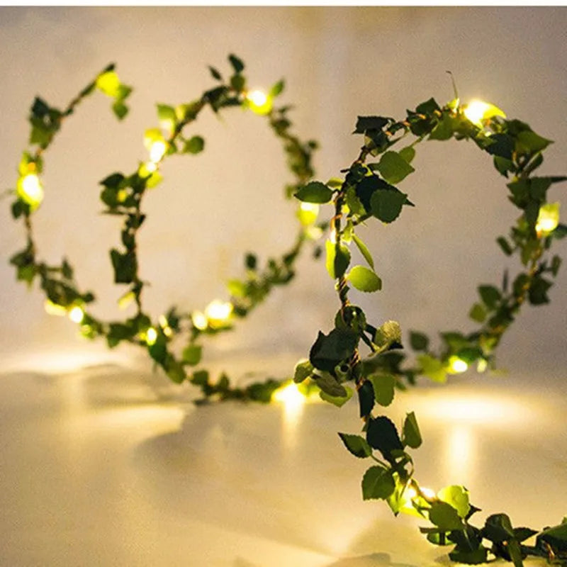 Artificial Vine Plants with LED Lights for Hanging