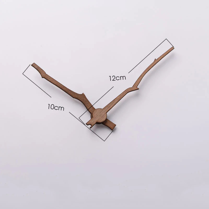 Walnut Wood Wall Clock