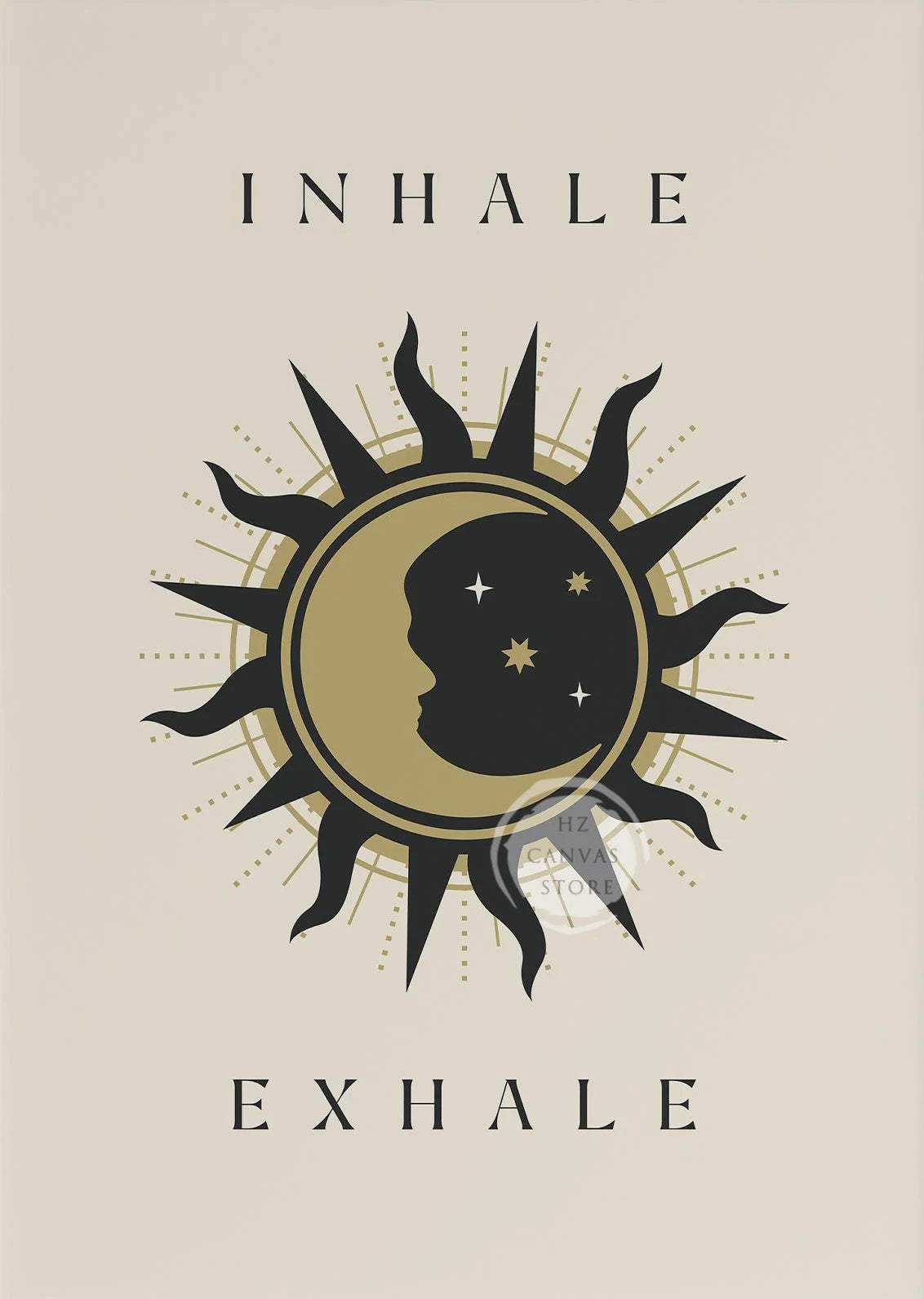 Yoga-Inspired Canvas Wall Art – Kundalini