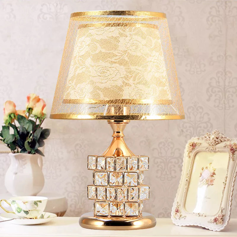 Modern Crystal Table Lamp