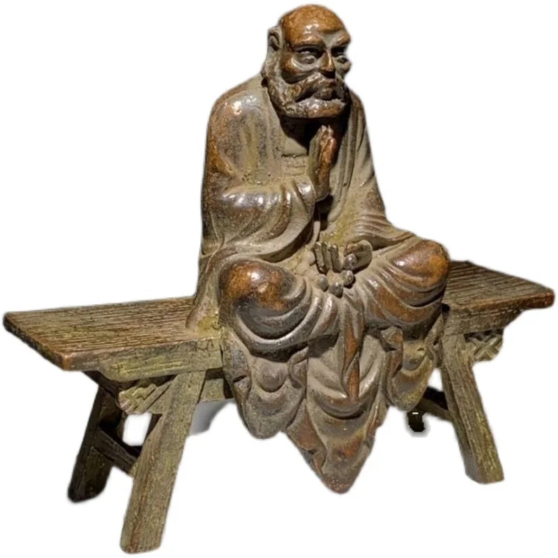 Bodhidharma Meditating Statue