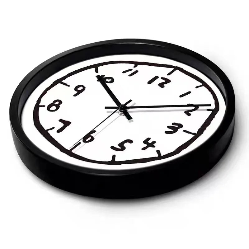 Simple Graffiti Wall Clock