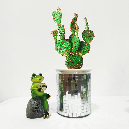 Disco Ball Planter for Indoor and Outdoor Plants