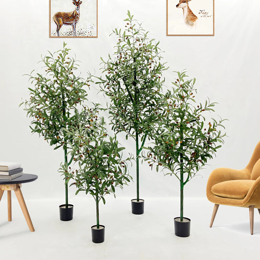 Artificial Olive Branches for Office & Home