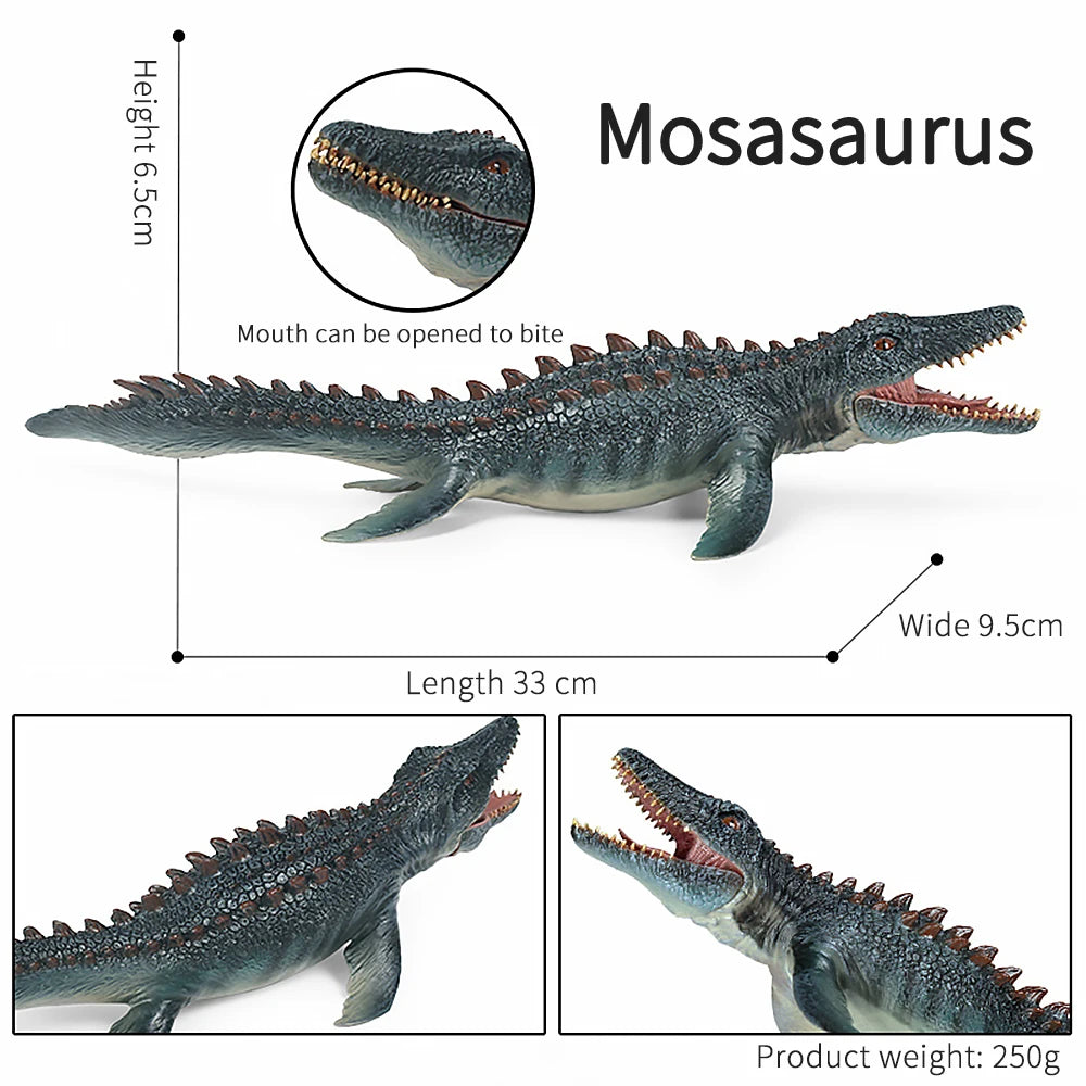 Hyper-Realistic Mosasaurus Toy